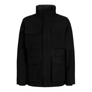 Jack And Jones Mens Alex Multi Pocket Regular Field Jacket / Black